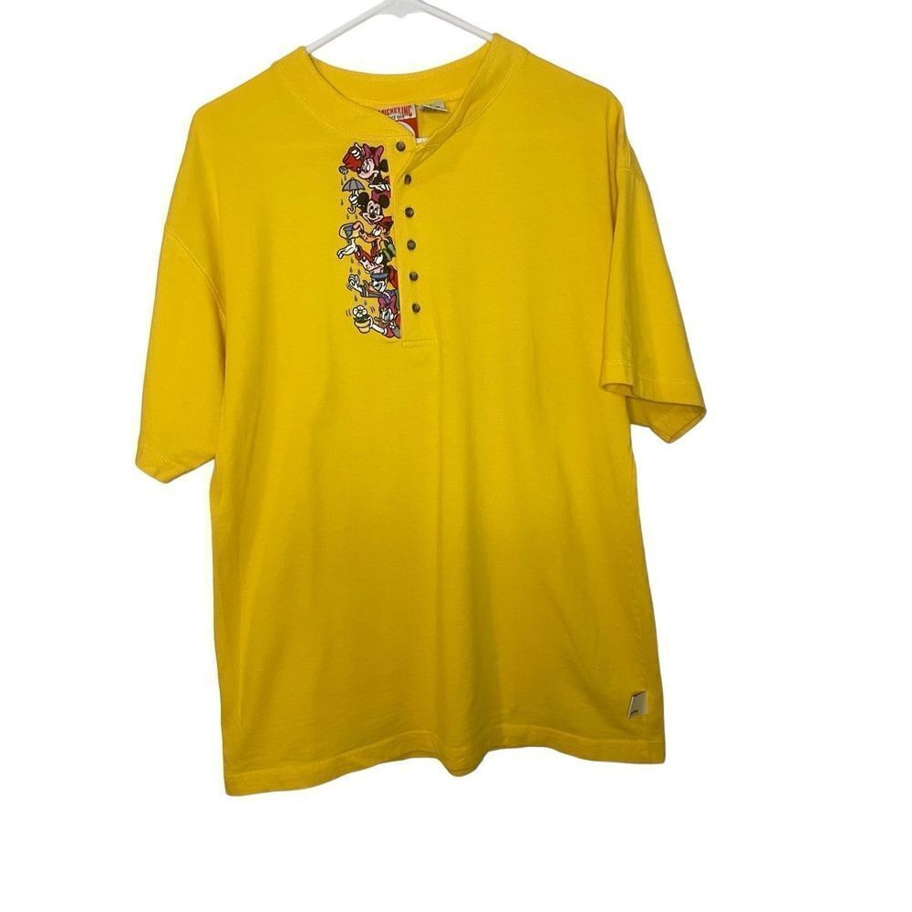 Vintage‎ Mickey, Inc Characters 100% Cotton shirt, Size Large
